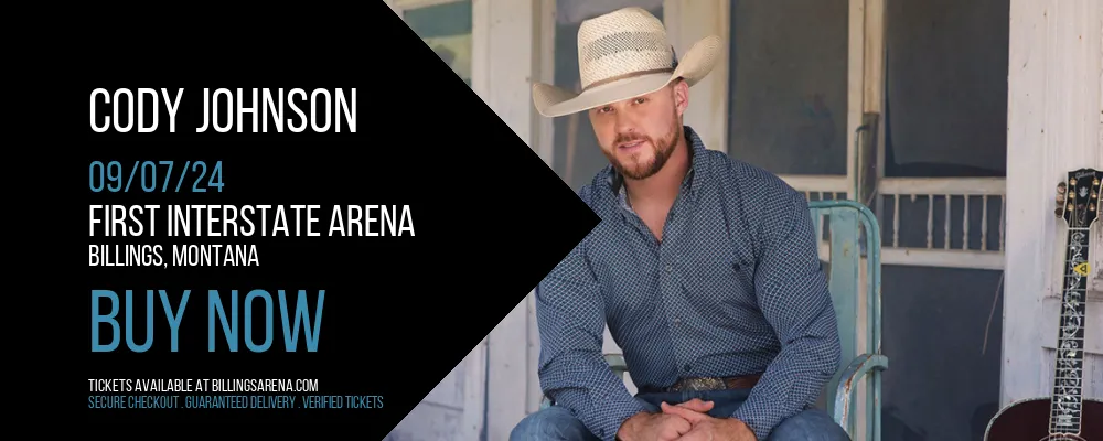 Cody Johnson at First Interstate Arena